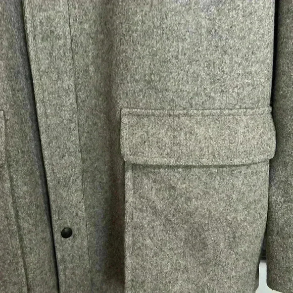 Eddie Bauer Men's Gray Wool Jacket - Picture 2 of 10